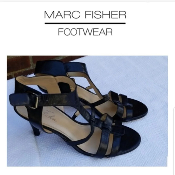 Marc Fisher‎ strappy sandals 10 - Picture 1 of 8